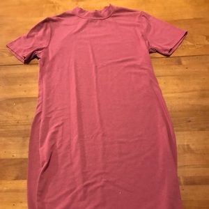 Mock Turtleneck Dress